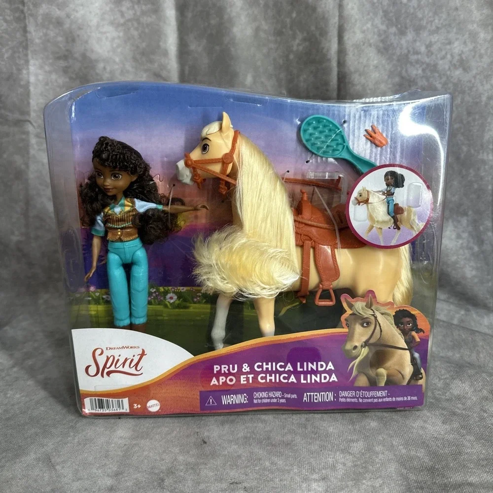 Spirit Collector Doll & Horse Playset - Pru & Chica Linda‎ Set. New!
